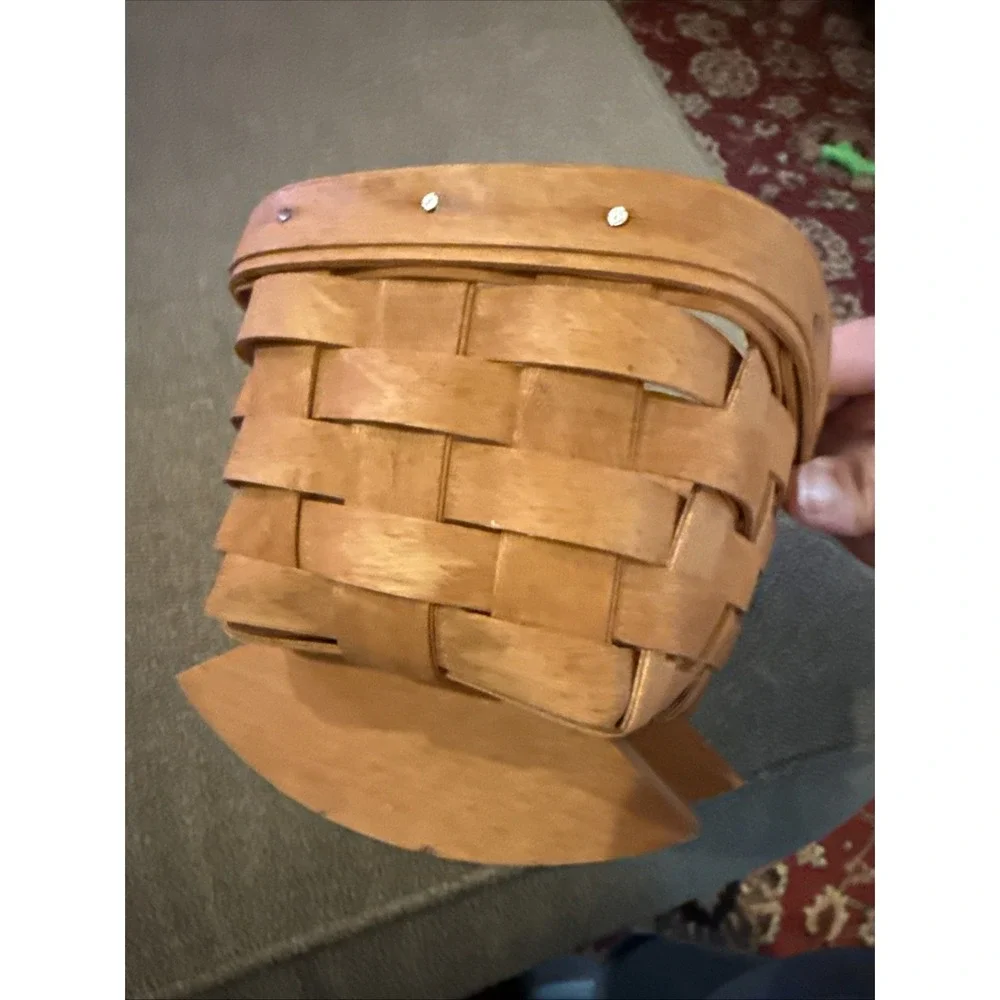 Longaberger Cradle Rocking Basket 1991 Vintage Doll Vintage (TD)
